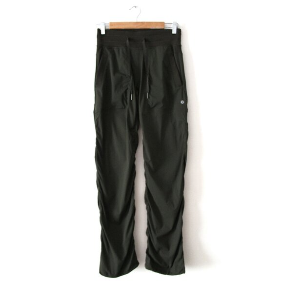 Lululemon Dance Studio Mid-Rise Pant 31" / Size 4 / Dark Olive - Picture 4 of 11